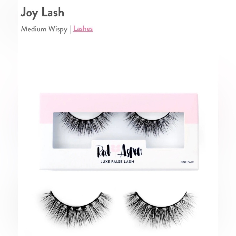 Red Aspen Silk Lashes Joy, NIB